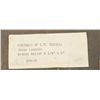 Image 3 : Cast bronze relief of Charlie Russell on wood  plaque by Jesse Lincoln; approx. 4-1/4” x 6”  and nic