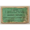 Image 1 : Original box of 5 cartridges for the Sharps  Rifle by Union Metallic Cartridge Co. with  green label
