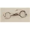 Image 1 : Antique H&R Arms Co. pair of handcuffs with  key showing approx. 60% original nickel  finish with ba