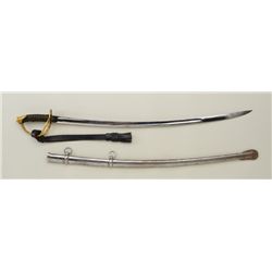 High quality reproduction, for precise  re-enactors, of an Ames Cavalry Model 1860  sword and metal 