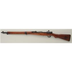 Japanese Arisaka bolt-action military rifle,  8mm cal., 26” barrel, military finish, mum  and Japane