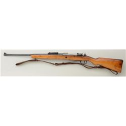 Sporterized Argentine Mauser Model 1909  bolt-action rifle, .30-06 cal., 23” barrel,  military finis