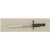 Image 2 : Ross Rifle Co. bayonet in overall good  condition.  Est.:  $40-$80.