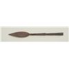 Image 2 : Cast iron spear point with integrated neck  approx. 14” overall with an approx. 5-1/2”  blade, unkno