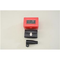 Lot of scope bases and rings, mostly by  Redfield, a Bushnell Bore Sighter in box,  Est.:  $50-$75.