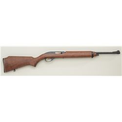 Marlin Model 99 semi-auto rifle, .22LR cal.,  18” barrel, black finish, wood stock, sling  swivels,