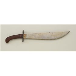 U.S. 1917 dated and proofed large machete  type knife approx. 19” overall with an  approx. 14” blade