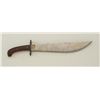 Image 1 : U.S. 1917 dated and proofed large machete  type knife approx. 19” overall with an  approx. 14” blade
