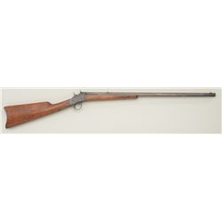 Remington Rolling Block single shot rifle,  .32 cal., 24” octagon barrel, blue and case  hardened fi