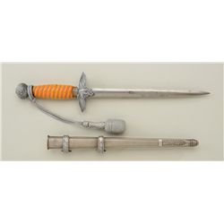 Original Luftwaffe dagger with original  hanger and knot by WMW Soligen. Very good  condition other 