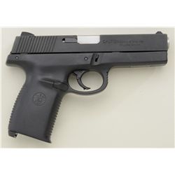 Smith & Wesson Model SW40F semi-auto pistol,  .40 S&W cal., 4-1/2” barrel, mat black  finish, compos