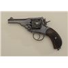Image 2 : Webley Mark V DA top break revolver, .455  cal., 4” barrel, blue finish, checkered wood  grips, lany