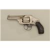 Image 2 : Early antique Smith & Wesson New Departure  top break hammerless DA revolver, .38 cal.,  3-1/4” barr