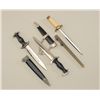 Image 3 : Lot of three reproduction nazi daggers with  sheaths.  Est.:  $100-$300.