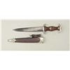 Image 2 : German SA dagger with scabbard in overall  very good to fine condition; blade marked “Ed  Wusthof, S