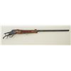 Image 1 : Customized Winchester Model 1885 “high wall”  single shot rifle, approximately .25 caliber,  27-1/2”