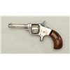 Image 2 : Spur trigger revolver marked “LEADER” on top  strap, .22 cal., 2-1/2” round barrel, wood  grips, #43