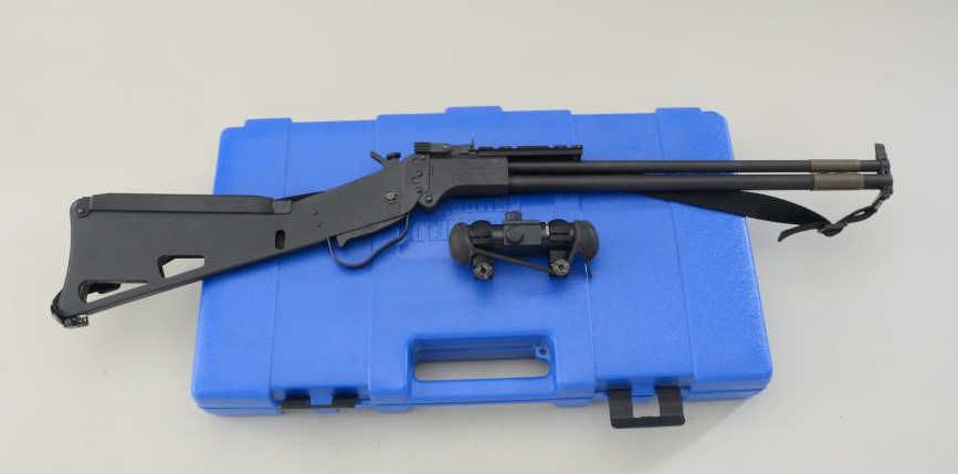 Springfield Armory Survival Scout Model M6 O U Rifle Made By Czin Blue Factory Plastic Case 22 H