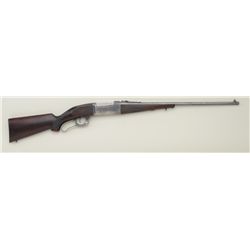 Savage Model 1899 lever action rifle,  .250-3000 cal., 22” round barrel, blue  finish, checkered woo