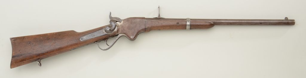 Civil War Spencer carbine, .52 cal., 22” barrel, blue and case hardened