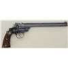 Image 1 : Smith & Wesson Third Model Perfected Target  Pistol, .22LR cal., 10” barrel, blue finish,  checkered