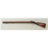 Image 2 : Jaegar percussion full stocked rifle, approx.  .70 cal., 28” heavy octagon barrel, double  set trigg