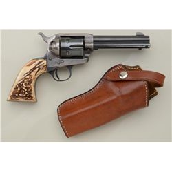 Colt SAA revolver, 2nd Generation, .357  Magnum cal., 4-3/4” barrel, blue and case  hardened finish,