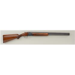 Browning Superposed O/U Belgian-made shotgun,  12 gauge, auto ejectors, 2-3/4” shells,  26-1/2” barr