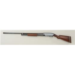 Winchester Model 12 takedown pump action  shotgun, 12 gauge, full choke, 30” nickel  steel barrel, r