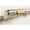 Image 3 : Pocket Navy style percussion revolver, .31  cal., 6-shot, 6” barrel, engraved in the  style of the 1