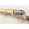 Image 7 : Pocket Navy style percussion revolver, .31  cal., 6-shot, 6” barrel, engraved in the  style of the 1