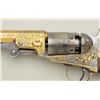 Image 8 : Pocket Navy style percussion revolver, .31  cal., 6-shot, 6” barrel, engraved in the  style of the 1