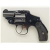 Image 2 : Smith & Wesson .38 Safety Hammerless DA  revolver, .38 cal., unusual 1-1/2” barrel,  blue finish, ch