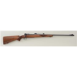 Winchester Model 54 bolt-action rifle, .22  Hornet cal., 24” barrel, black finish,  checkered wood s