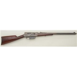 Remington Model 8 semi-auto rifle, .35 Rem.  cal., 22” barrel, blue finish, wood stocks,  Remington 