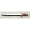 Image 1 : Huge Randall (Orlando, FLA) bowie knife,  approx. 18” overall with an approx. 13” blade  with stacke