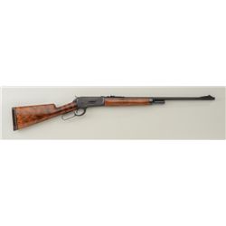 Winchester Model 1886 lever action rifle,  .33WCF cal., 24” round barrel, re-blued  finish, ¾ magazi