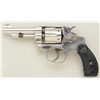 Image 2 : Smith & Wesson Hand Ejector DA revolver, .32  long cal., 3-1/4” barrel, nickel finish,  checkered bl