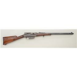 Remington Model 81 semi-auto rifle, .300  Savage cal., 22” barrel, blue finish, wood  stocks, sling 