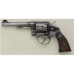 Spanish copy of a Smith & Wesson hand ejector  revolver, .32-20 Long caliber, 5” barrel,  blue finis