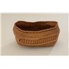 Image 3 : Northwest Coast Indian woven oblong basket  approx. 6” high, approx. 11” long and approx.  6” wide s