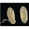 Image 2 : Beaded Indian woman’s moccasins in butterfly  pattern; overall good condition and nicely  accomplish