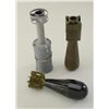 Image 1 : Lot of three dummy projectiles, never loaded;  used for training and practice of new  troops.  Est.: