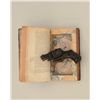 Image 4 : Antique Belgian folding trigger DA revolver  in hidden book case, marked AIC and #3410 on  frame.  A