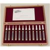 Image 3 : A screwdriver set consisting of 12 pieces  with hardwood handles in presentation box  imported by Co