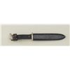 Image 1 : Hitler Youth Knife with original sheath;  blade is marked at hilt, “RZM M7/83”; in  overall good con