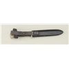 Image 2 : Hitler Youth Knife with original sheath;  blade is marked at hilt, “RZM M7/83”; in  overall good con