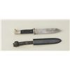 Image 3 : Hitler Youth Knife with original sheath;  blade is marked at hilt, “RZM M7/83”; in  overall good con