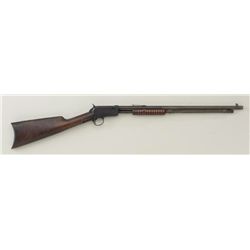 Winchester Model 06 pump action rifle, .22  short, long or LR cal., 20” round barrel,  blue finish, 
