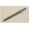 Image 1 : Mauser bayonet with metal sheath, approx.  20-1/2” overall with an approx. 15” blade,  uncleaned and